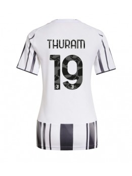Juventus Khephren Thuram #19 Heimtrikot für Frauen 2025-26 Kurzarm Juventus Khephren Thuram #19 Heimtrikot für Frauen 2025-26 Kurzarm